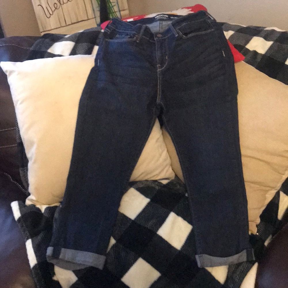 Cropped Jeans